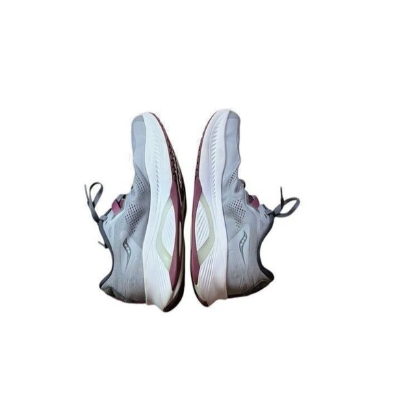 Saucony Women's Athletic Shoes - Light Gray and Pink - Picture 4 of 9